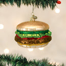 Cheeseburger Glass Ornament - The Country Christmas Loft