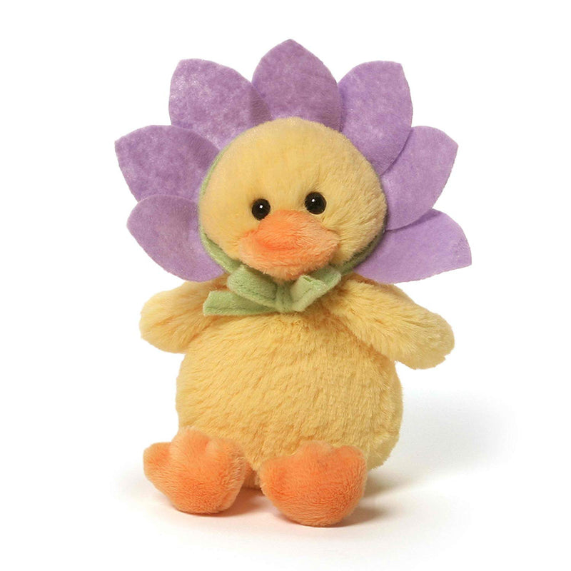 Gund, Flower Duck Sound Toy - Purple - The Country Christmas Loft
