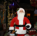 Byers Choice 30 inch Red Velvet Santa With Assorted Toys - The Country Christmas Loft