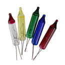 GE Incandescent String Light Bulbs 5 pack - Multicolor - The Country Christmas Loft