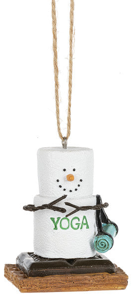 S'mores Yoga Ornament - The Country Christmas Loft