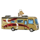 Class A Motorhome Glass Ornament - The Country Christmas Loft