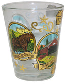 Vermont Four Icon Shot Glass - The Country Christmas Loft