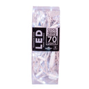 70-Light Cool White Soft Twinkle White Wire LED Icicle Light Set - The Country Christmas Loft