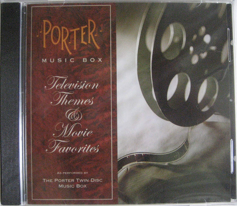 Television Themes & Movie Favorites [Audio Cd] The Porter Twin Disc Music Box - The Country Christmas Loft