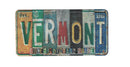 Vermont License Plates Magnet - The Country Christmas Loft