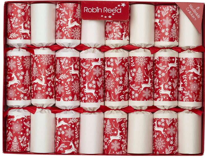 Scandi Stag - Party Crackers - 10 Inch - The Country Christmas Loft