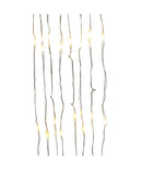 50-Light Battery-Operated Warm White Superbright LED Light Set - The Country Christmas Loft