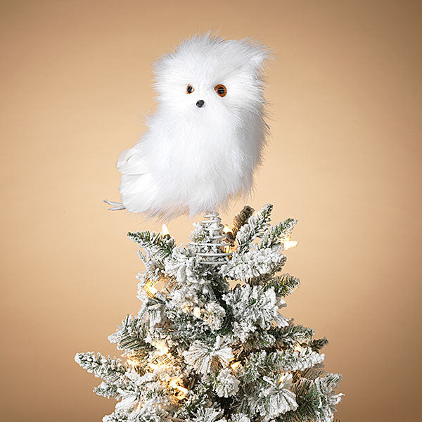 White Owl Tree Topper - The Country Christmas Loft
