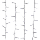 600-Light Cool White LED White Wire Rice Light Garland - The Country Christmas Loft