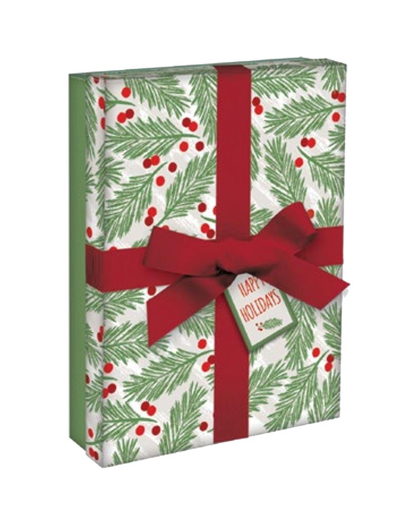 Rectangular Giftbox with Ribbon - - The Country Christmas Loft