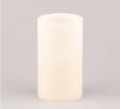 LED Straight Edge Candle - Bisque 3X6 - The Country Christmas Loft