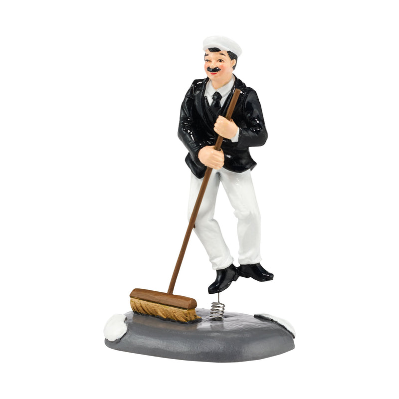 Department 56 Merry Street Sweeper - The Country Christmas Loft