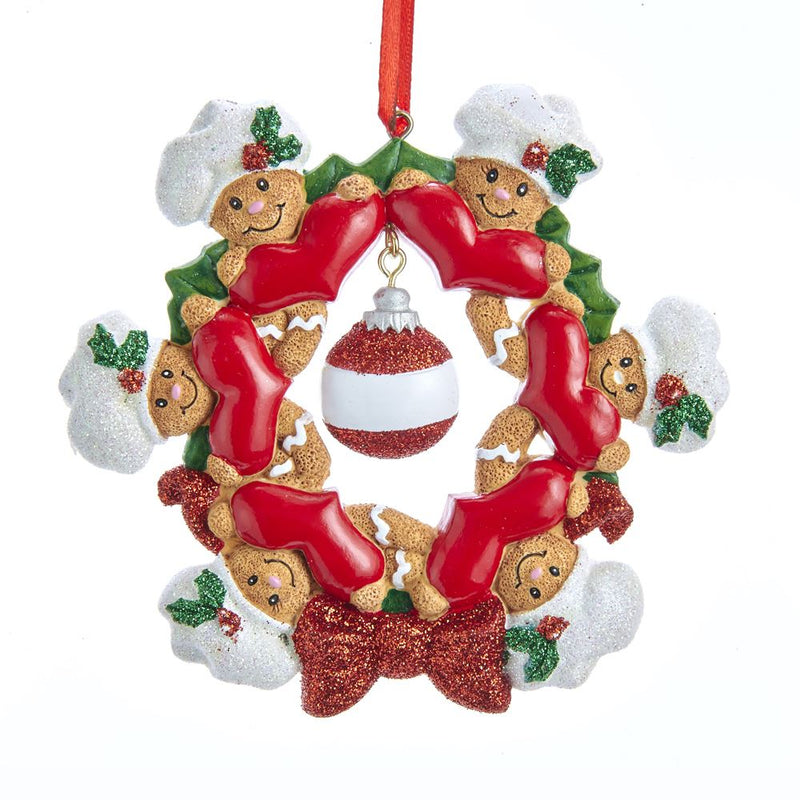 Gingerbread Wreath Ornament - - The Country Christmas Loft