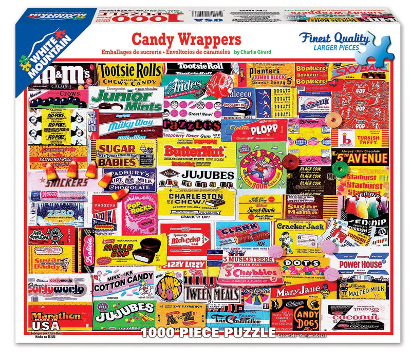Candy Wrapper Puzzle - 1000 Piece - The Country Christmas Loft