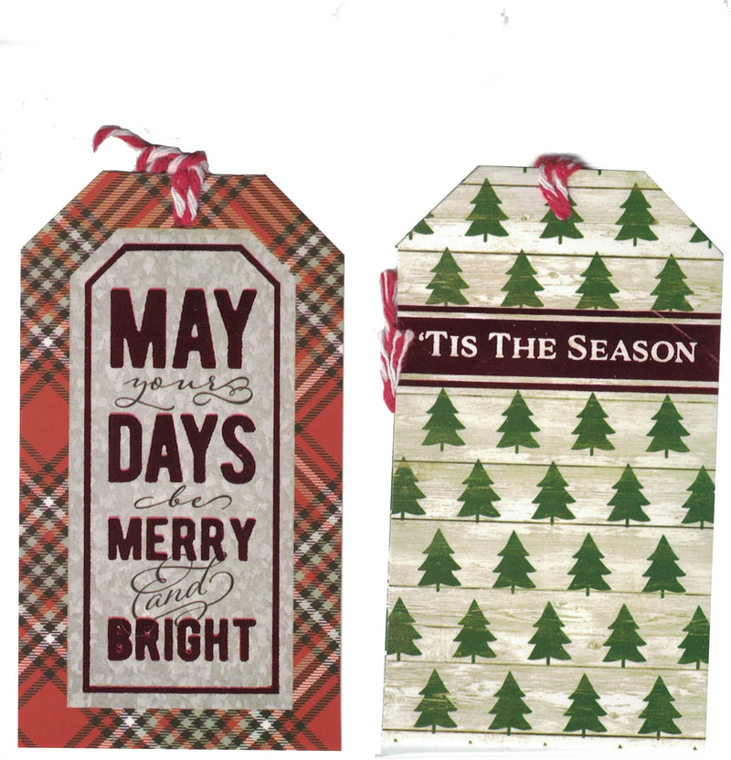Multi Pack Gift Tags - Country Style