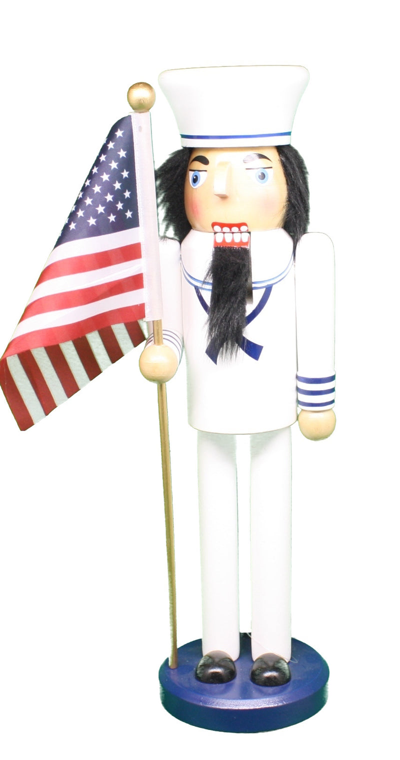 Navy Soldier Nutcracker - The Country Christmas Loft