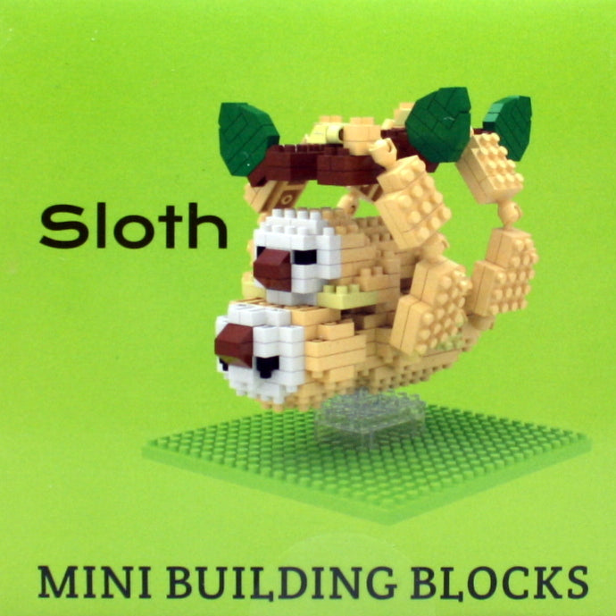 Mini Building Blocks - Sloth – The Country Christmas Loft