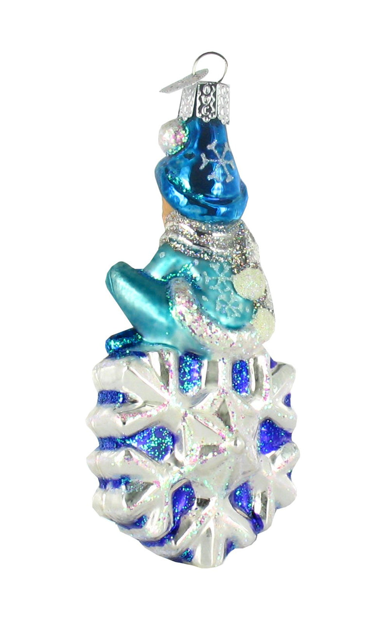 Jack Frost Glass Ornament - The Country Christmas Loft