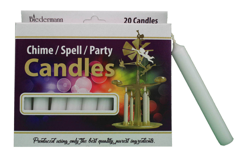 Chime Or Tree Candles 20-Count Box - White