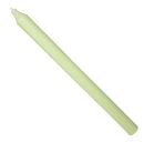 Rustic Taper Dinner Candle - 12 Inch Light Green