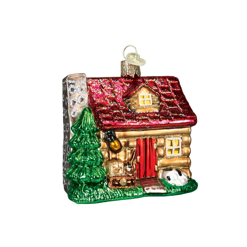 Old World Christmas Lake Cabin Ornament - The Country Christmas Loft