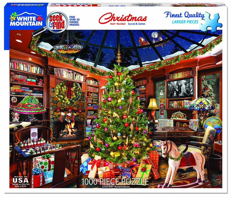 Christmas Seek and Find Puzzle - 1000 Piece