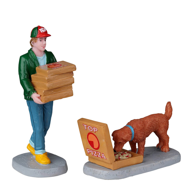Top Pizza Delivery - 2 Piece Set - The Country Christmas Loft
