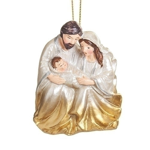 Holy Family Ornament - Cradled in God's Love - The Country Christmas Loft