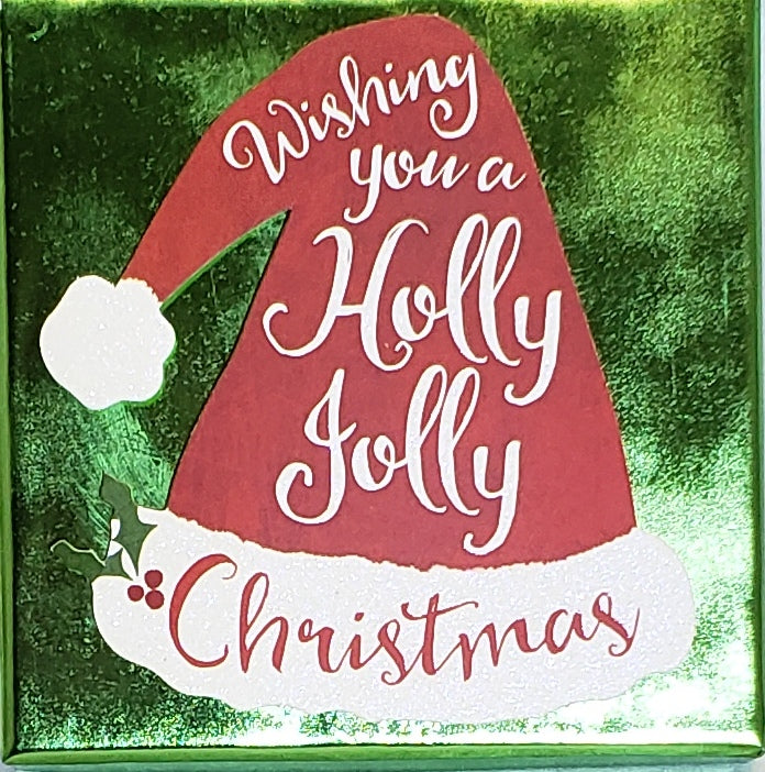 Gift Card Gift Box - Santa Hat - The Country Christmas Loft