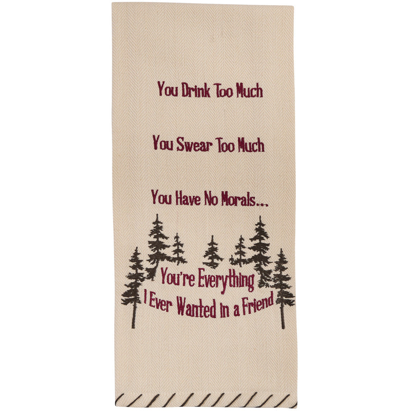Everything I Wanted In A Friend Decorative Dish Towel