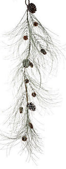 5 Foot Frosted Pinecone Garland - The Country Christmas Loft