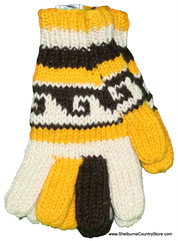 Fleece Lined Wool Glove - Style 9 - The Country Christmas Loft