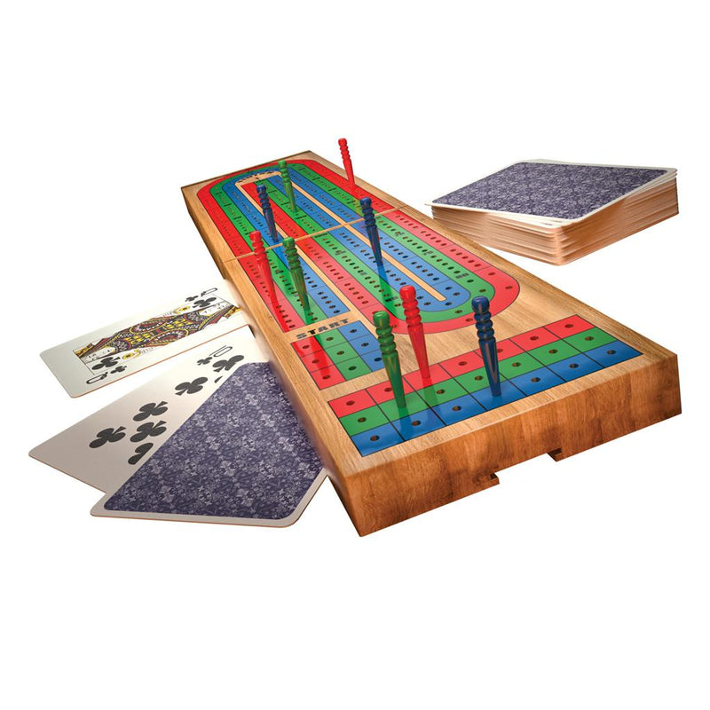 Solid Wood - Folding Cribbage Board - The Country Christmas Loft