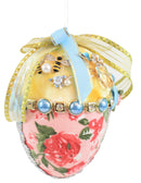 Flower Royal Court Egg - - The Country Christmas Loft