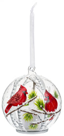 Cardinal Ornament with Flickering Flame LED -  Berry Branches - The Country Christmas Loft