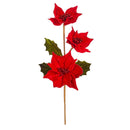 Pointsettia Spray - The Country Christmas Loft
