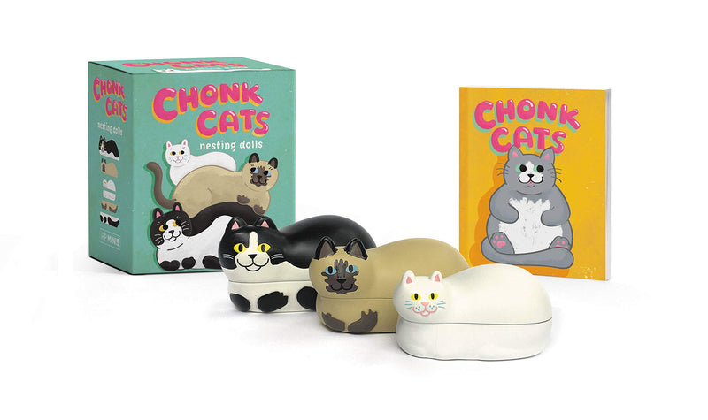 Chonk Cats Nesting Dolls - The Country Christmas Loft