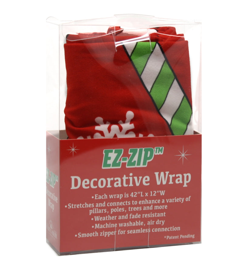 Ez-Zip Decorative Sleeves - Candy Cane - The Country Christmas Loft