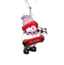 Cozy Snowman Ornament (Letters G - R) - - The Country Christmas Loft