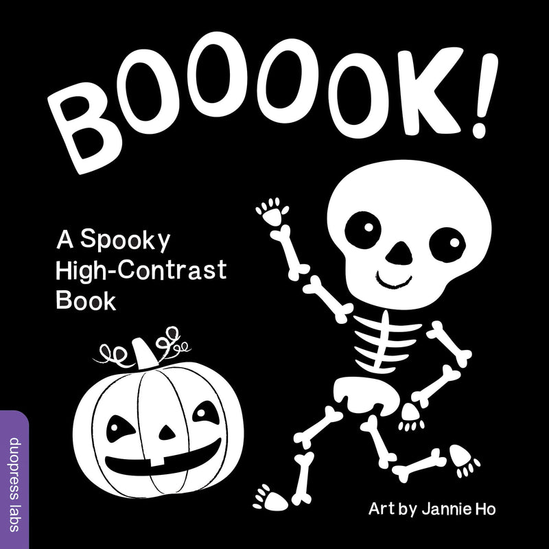Booook! A Spooky High-Contrast Board Book