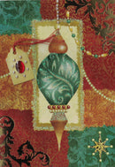 Handmade Christmas Card - Baubel - The Country Christmas Loft