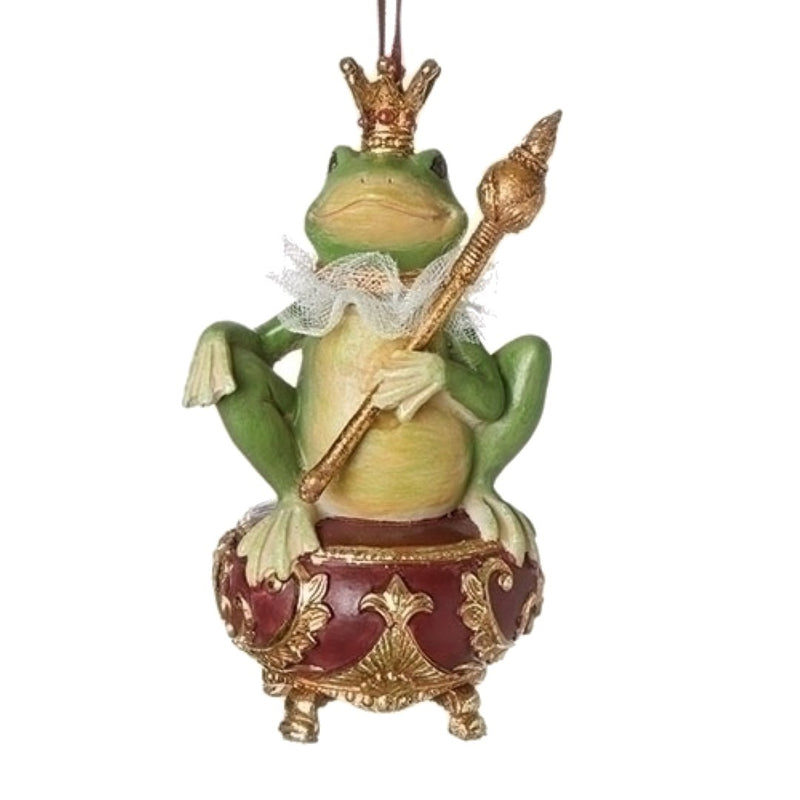 Frog Prince Ornament - The Country Christmas Loft