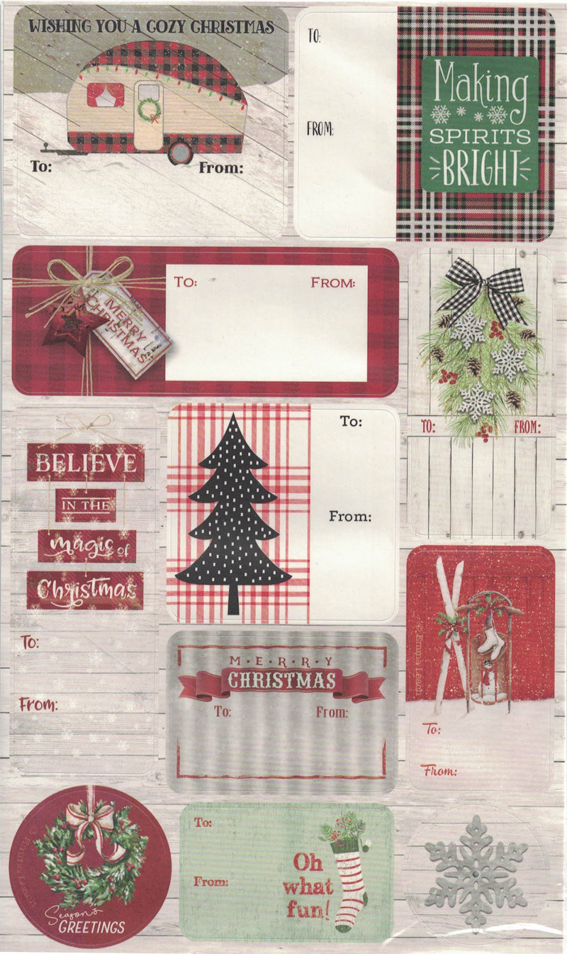 Multi Pack Gift Tags - Country Style