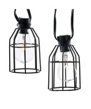 UL 10-Light Iron Cage C7 Edison Style Light Set - The Country Christmas Loft