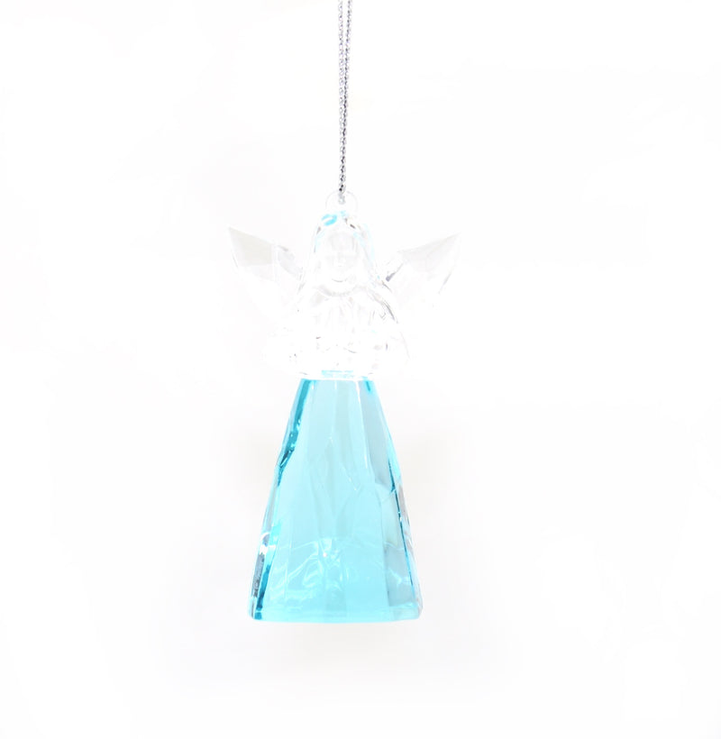 3" Birthstone Angel Ornament - March - The Country Christmas Loft
