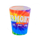 Tie Dye Vermont Shot Glass - The Country Christmas Loft