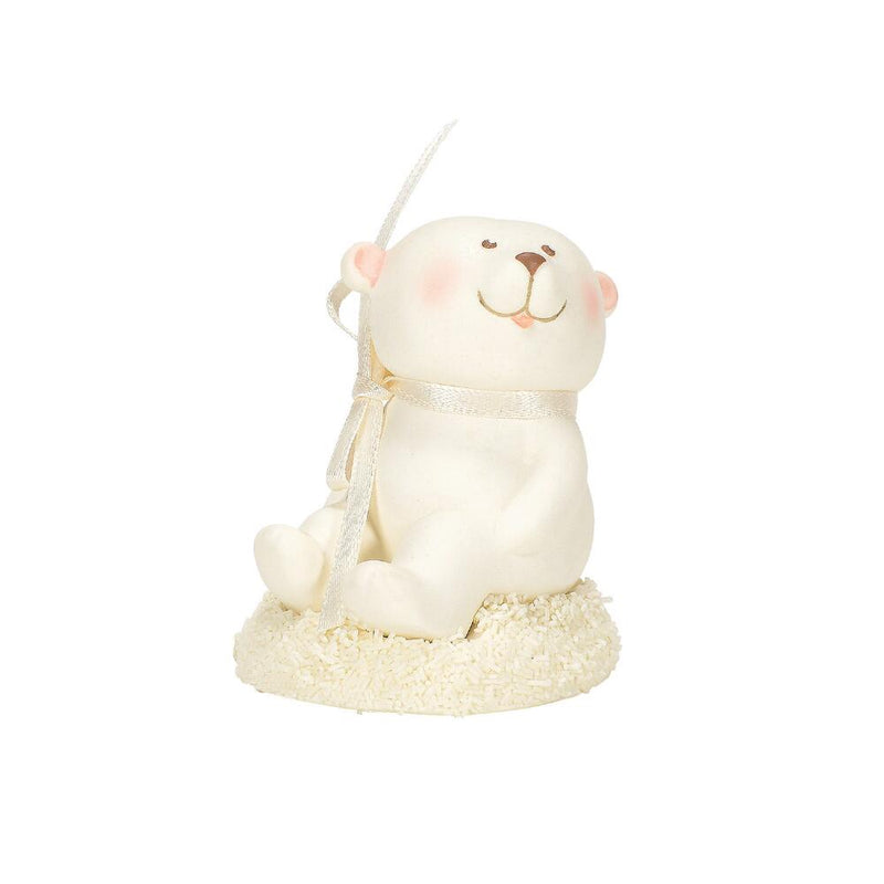 Snowbabies Collectible Bear - Sitting - The Country Christmas Loft