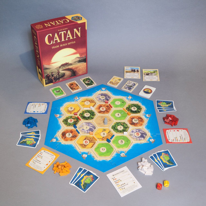 Catan Build Trade Settle Board Game - The Country Christmas Loft