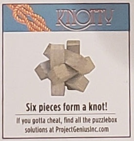 Puzzlebox Brainteaser - Knotty - The Country Christmas Loft